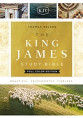  KJV, The King James Study Bible, Cloth over Board, Full-Color Edition