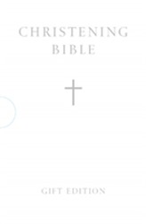 HOLY BIBLE: King James Version (KJV) White Pocket Christening Edition