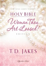  NKJV, Woman Thou Art Loosed, Hardcover, Red Letter Edition