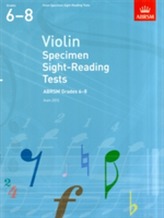  Violin Specimen Sight-Reading Tests, ABRSM Grades 6-8