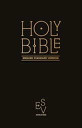  Holy Bible: English Standard Version (ESV) Anglicised Pew Bible (Black Colour)