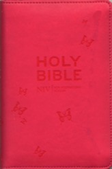  NIV Pocket Pink Soft-tone Bible with Zip