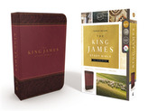  KJV, The King James Study Bible, Imitation Leather, Burgundy, Full-Color Edition