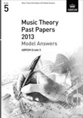  Music Theory Past Papers 2013 Model Answers, ABRSM Grade 5