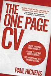 The One Page CV