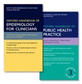  Oxford Handbook of Epidemiology for Clinicians and Oxford Handbook of Public Health Practice Pack