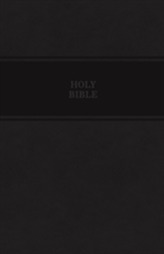  KJV, Reference Bible, Personal Size Giant Print, Imitation Leather, Black, Indexed, Red Letter Edition, Comfort Print
