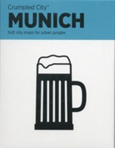  Munich Crumpled City Map