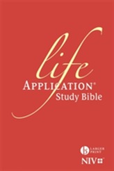  NIV Larger Print Life Application Study Bible (Anglicised)