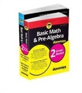  Basic Math & Pre-Algebra Workbook For Dummies with Basic Math & Pre-Algebra For Dummies Bundle