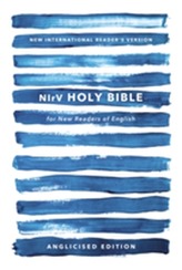  NIrV, Holy Bible for New Readers of English, Anglicised Edition, Paperback, Blue
