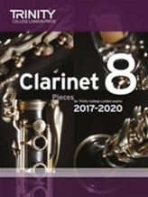  Clarinet Exam Pieces Grade 8 2017 2020 (Score & Part)