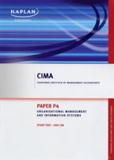  Organisational Management and Information Systems - Study Text
