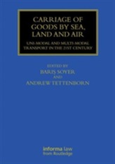  Carriage of Goods by Sea, Land and Air