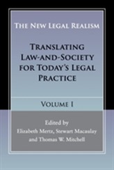 The New Legal Realism: Volume 1