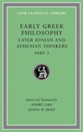  Early Greek Philosophy, Volume VII