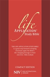  NIV Compact Life Application Study Bible (Anglicised)