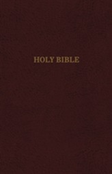  KJV, Thinline Reference Bible, Leather-Look, Burgundy, Red Letter Edition, Comfort Print
