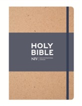  NIV Tan Single-Column Journalling Bible