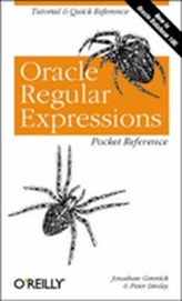  Oracle Regular Expressions Pocket Reference