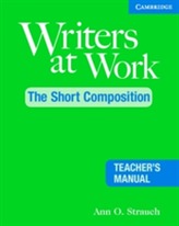  Writers at Work: The Short Composition Teacher's Manual