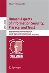  Human Aspects of Information Security, Privacy, and Trust