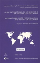  International Guide for Research in the History of Education
