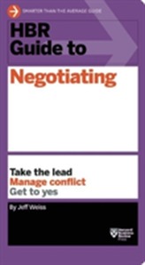  HBR Guide to Negotiating (HBR Guide Series)