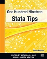  One Hundred Nineteen Stata Tips, Third Edition