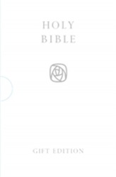  HOLY BIBLE: King James Version (KJV) White Pocket Gift Edition