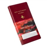  NRSV New Testament and Psalms NR012:NP burgundy imitation leather