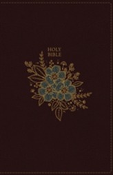  NKJV, Thinline Bible, Compact, Imitation Leather, Burgundy, Red Letter Edition, Comfort Print