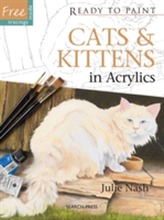 Ready to Paint: Cats & Kittens