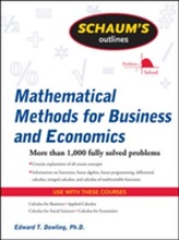  Schaum's Outline of Mathematical Methods for Business and Economics