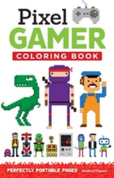  Pixel Gamer Coloring Book