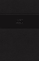  KJV, Reference Bible, Personal Size Giant Print, Imitation Leather, Black, Red Letter Edition, Comfort Print