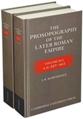 The Prosopography of the Later Roman Empire 2 Part Hardback Set
