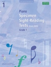  Piano Specimen Sight-Reading Tests, Grade 1