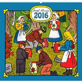 Kalendář nástěnný 2016 - Josef Lada - V lese,  48 x 46 cm
