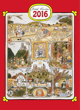 Kalendář nástěnný 2016 - Josef Lada - měsíce,  33 x 46 cm