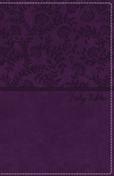  NKJV, Deluxe Gift Bible, Leathersoft, Purple, Red Letter Edition, Comfort Print