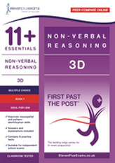  11+ Essentials - 3-D Non-verbal Reasoning Book 1 (First Past the Post) - CEM (Durham University)