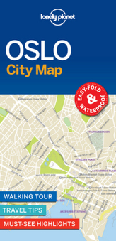  Lonely Planet Oslo City Map