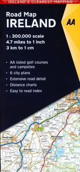  AA Road Map Ireland