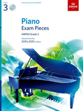  Piano Exam Pieces 2019 & 2020, ABRSM Grade 3, with CD