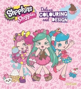  Shopkins Shoppies Deluxe Colouring & Design