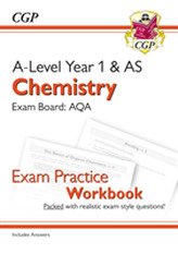  New A-Level Chemistry for 2018: AQA Year 1 & AS Exam Practice Workbook - includes Answers