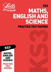  KS3 Maths, English and Science Practice Test Papers