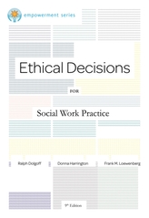  Brooks/Cole Empowerment Series: Ethical Decisions for Social Work Practice