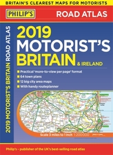  Philip's 2019 Motorist's Road Atlas Britain and Ireland A3